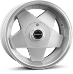 Borbet A silver polished