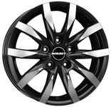 Borbet CW5 black polished matt