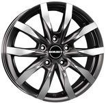 Borbet CW5 mistral anthracite glossy polished