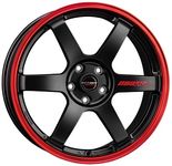 Borbet DB8GT2 black matt rim red