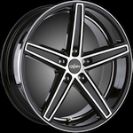 OXIGIN 18 Concave black full polish